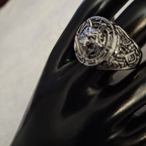 Intricate Silver Men's Ring